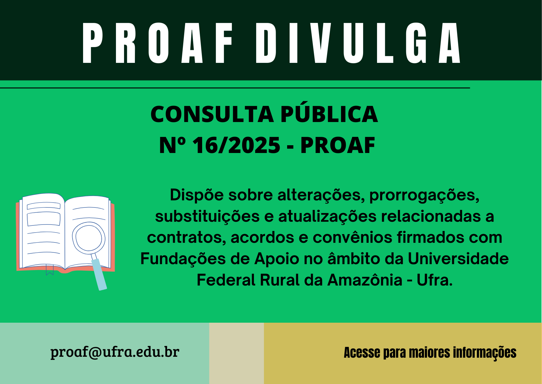 Alterações, prorrogações, substituições e atualizações relacionadas a contratos, acordos e convênios