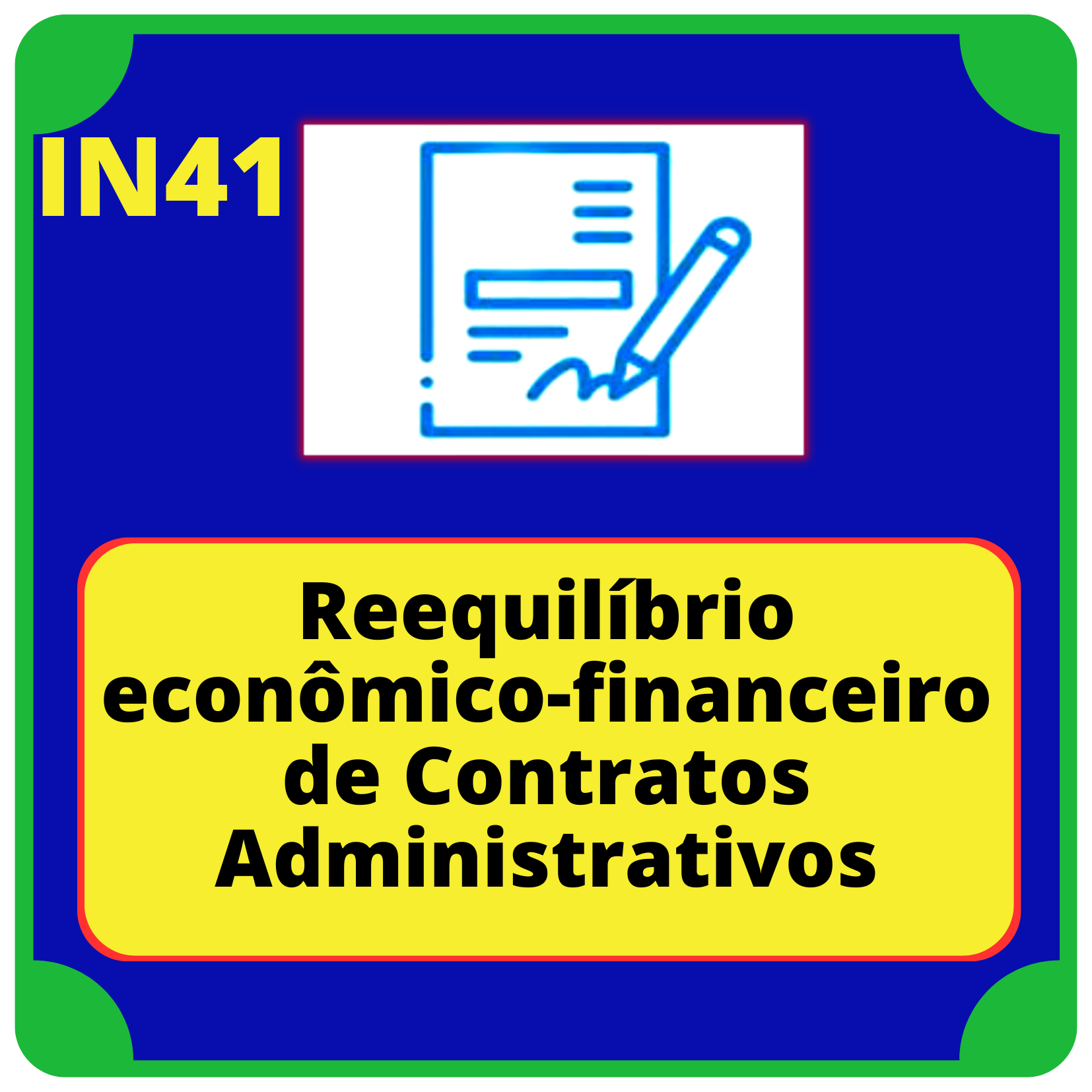 Reequilíbrio econômico financeiro de Contratos Administrativos