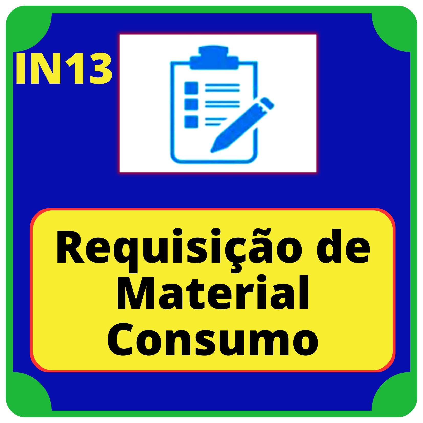 Requisição de Material Consumo